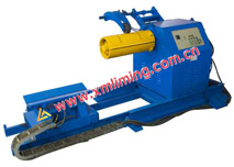 8TX650 Hydraulic Un-Coiler with coil car (taper wedge)